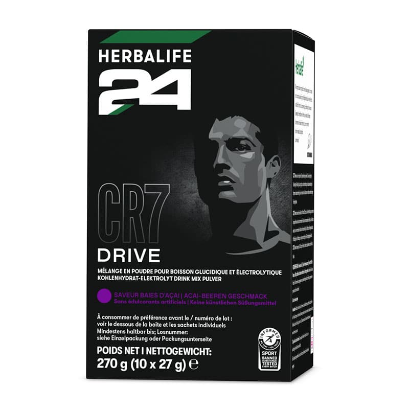 CR7 Drive Portionspackungen Acai-Beere 270 g 8 Herbashopping.eu - CR7 Drive Portionspackungen Acai-Beere 270 g