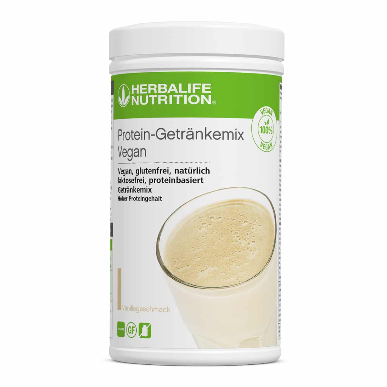 Protein-Getränkemix Vegan Vanillegeschmack (560 g) 10 Herbashopping.eu - Protein-Getränkemix Vegan Vanillegeschmack (560 g)