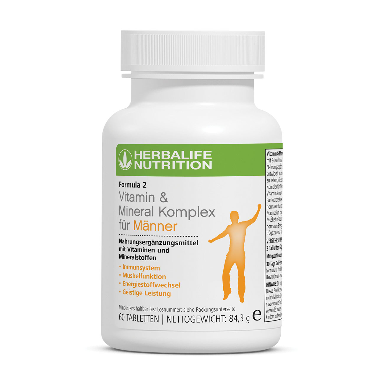 Vitamin & Mineral Komplex für Männer 84.3 g 7 Herbashopping.eu - Vitamin & Mineral Komplex für Männer 84.3 g