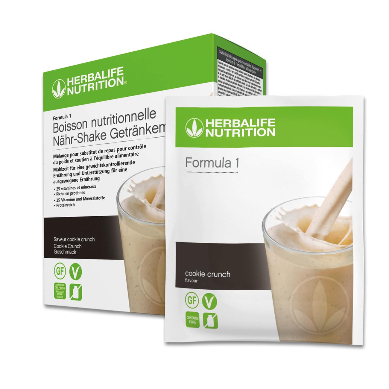 Formula 1-Shake Cookie Crunch 7 Portionspackungen 6 Herbashopping.eu - Formula 1-Shake Cookie Crunch 7 Portionspackungen