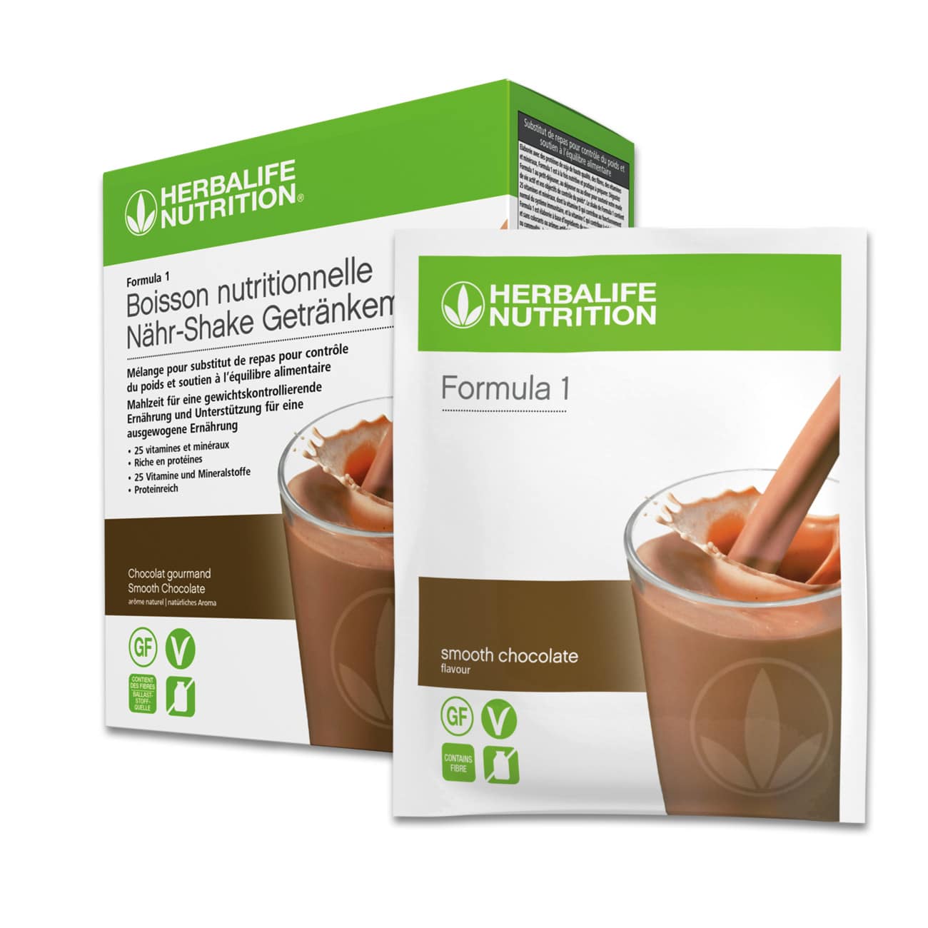 Formula 1-Shake Smooth Chocolate 7 Portionspackungen 7 Herbashopping.eu - Formula 1-Shake Smooth Chocolate 7 Portionspackungen