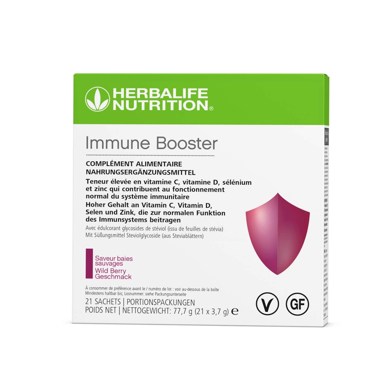 Immune Booster, 21 Portionspackungen Wild Berry 7 Herbashopping.eu - Immune Booster