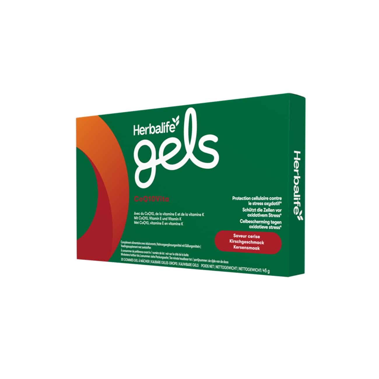 Herbalife Gels CoQ10Vita Saveur Cerise 30 gommes gel à mâcher 7 %title - herbashopping.eu | Selbständiges Herbalife Mitglied Andreas Huber