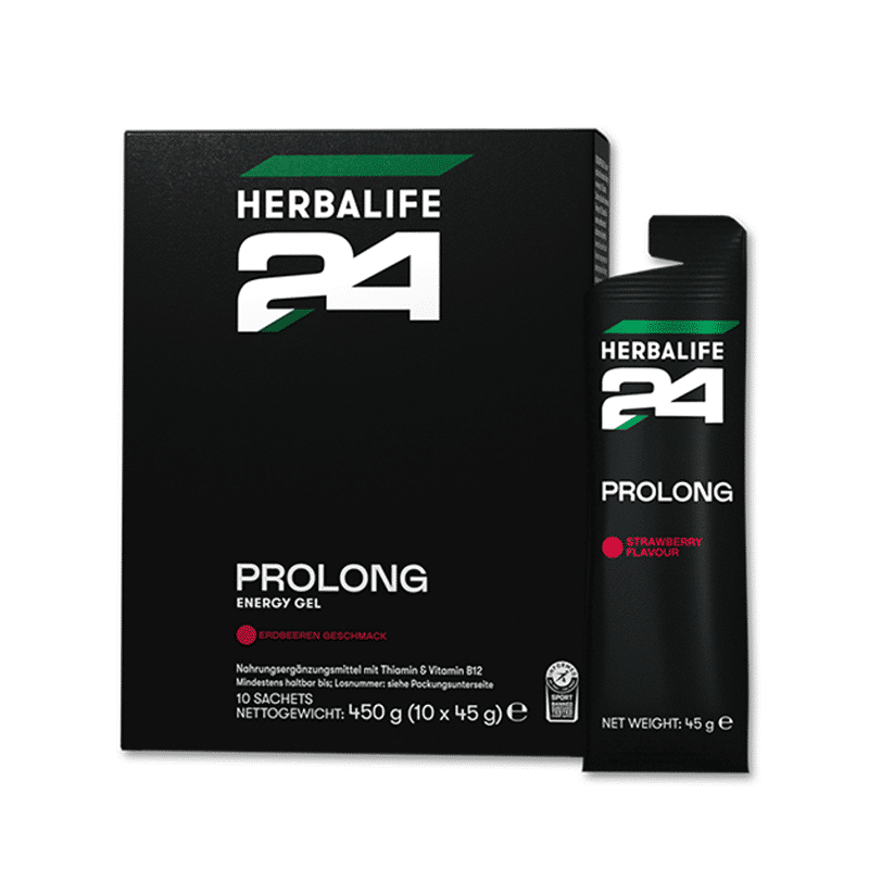 Herbalife24® Prolong Energy Gel Erdbeere 10 Beutel à 45g 6 Herbashopping.eu - Herbalife24® Prolong Energy Gel Erdbeere 10 Beutel à 45g