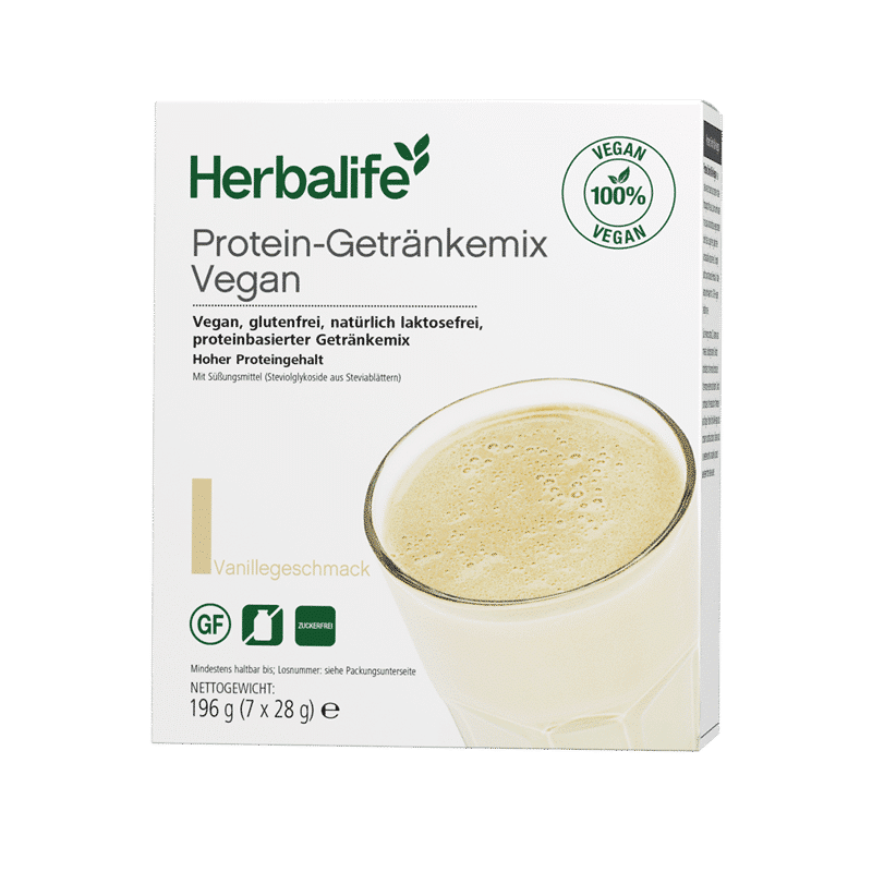 Herbashopping.eu - Protein-Getränkemix Vegan 7 Portionspackungen 7 Portionspackungen