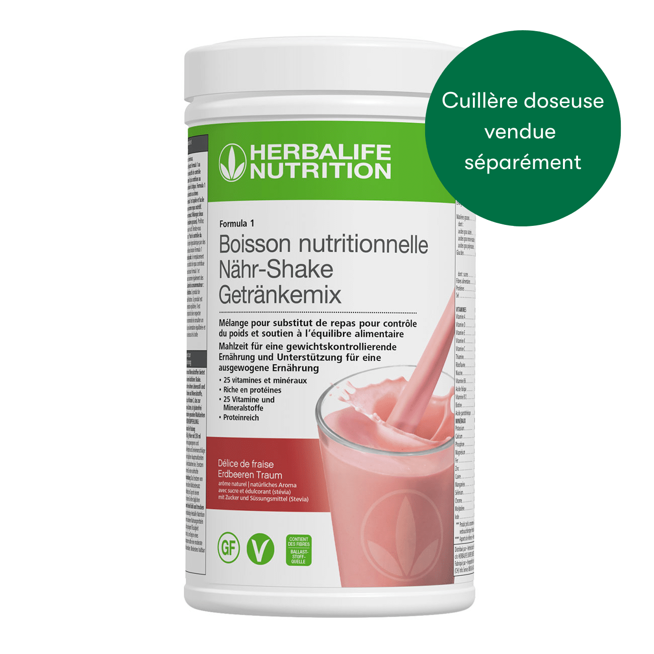Formula 1 Nouvelle génération - Boisson Nutritionnelle Délice de fraise 550 g 13 Herbashopping.eu - Formula 1 Nouvelle génération - Boisson Nutritionnelle Délice de fraise 550 g
