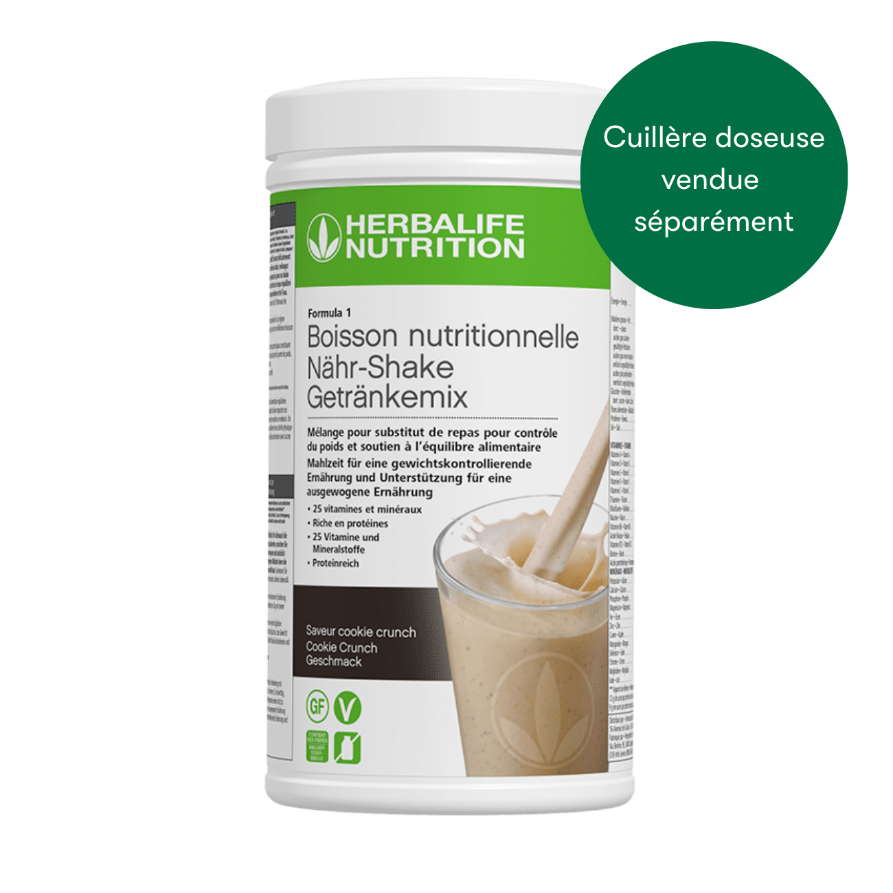 Formula 1 Nouvelle génération - Boisson Nutritionnelle Cookie crunch 550 g 11 Herbashopping.eu - Formula 1 Nouvelle génération - Boisson Nutritionnelle Cookie crunch 550 g