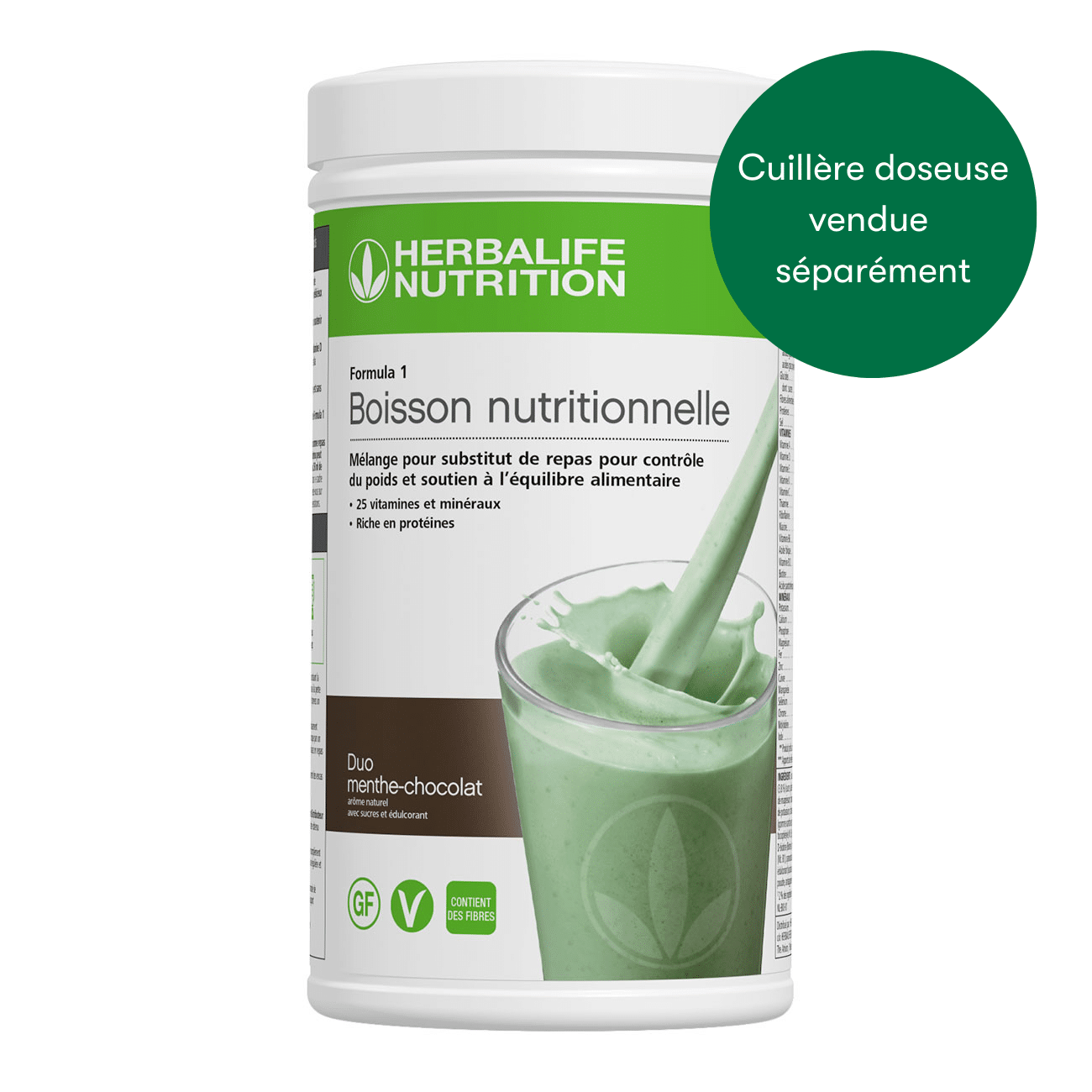 Formula 1 Nouvelle génération - Boisson Nutritionnelle Duo menthe-chocolat 550 g 10 Herbashopping.eu - Formula 1 Nouvelle génération - Boisson Nutritionnelle Duo menthe-chocolat 550 g